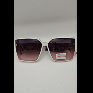 True Religion Sun Glasses Adult White Frame